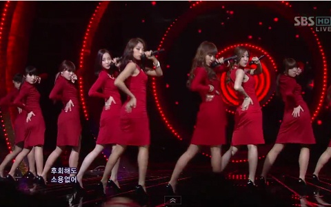 SISTAR Performs "Alone" on Inkigayo