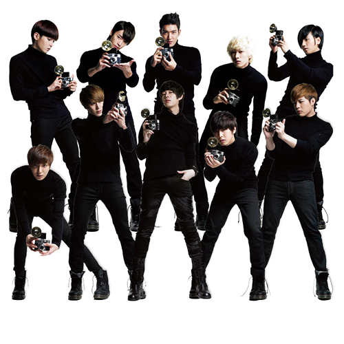 "Super Junior" Appears as a Word to Learn Korean in a Book from Thailand