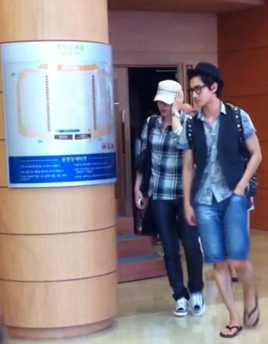 Changmin, Kyuhyun and Amber Attend Sungmin’s Musical