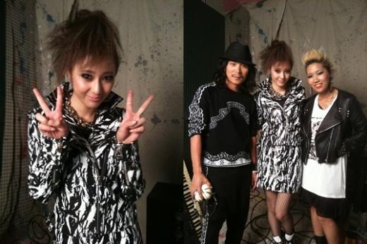 f(x)’s Krystal in a Crazy Hairdo