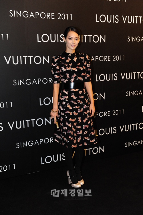 Shin Min Ah Attends Louis Vuitton Event In Singapore
