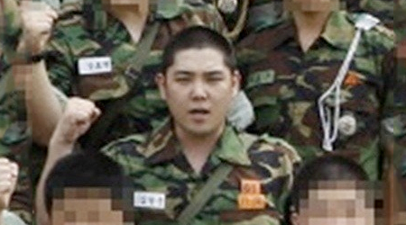 Kangin’s Military Photo Surfaces!