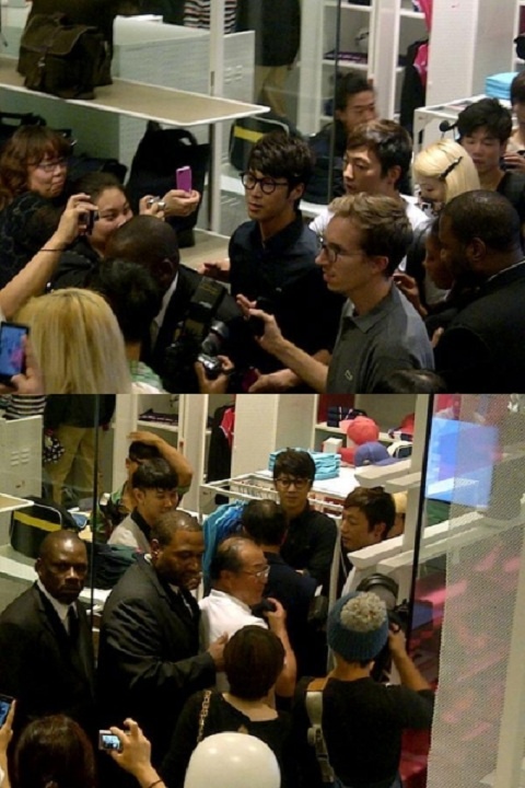 DBSK’s Yunho Swarmed by Fans in New York