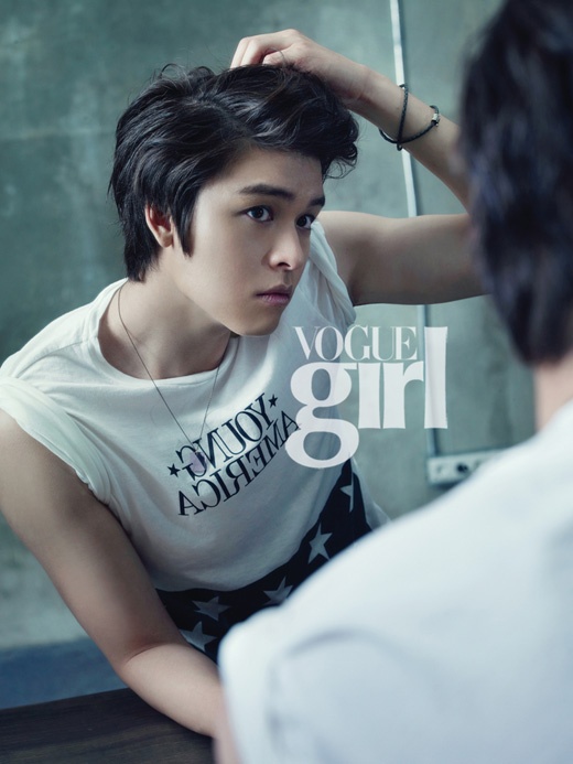 Lee Jang Woo Shows Off Tender Charms in “Vogue Girl” Photospread