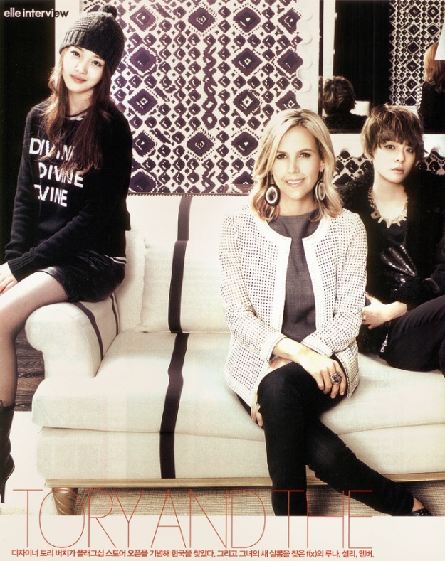 f(x) Members Look Gorgeous For Elle Korea