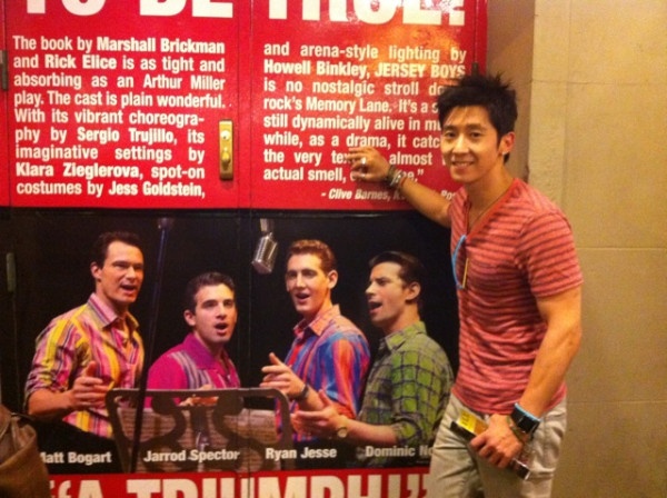 Brian Joo Attends "Jersey Boys"