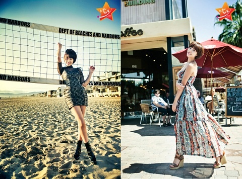 Hwang Jung Eum Shows Off Contrasting Charms in Star Photo Spread