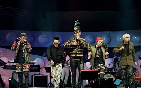 Big Bang Performs Band Version of "Bad Boy" for "YG On Air"