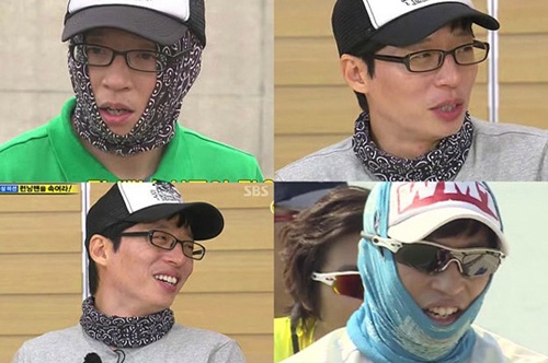The Reason Why Yoo Jae Suk Wears a Bandana Around His Face