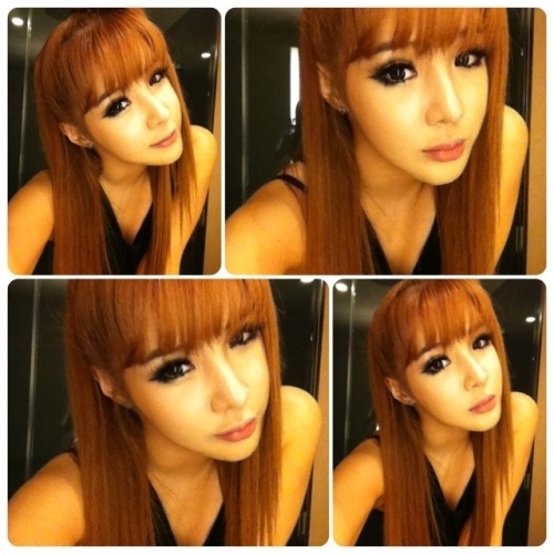 Park Bom Reveals Dazzling Selcas Through Her me2day Account