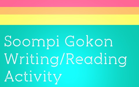 Announcing: 2012 Soompi Fanfix Gokon Activity