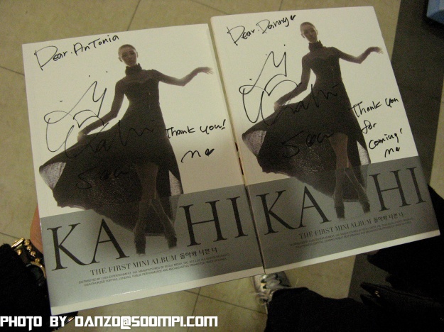 KAHI First Album Fansigning Synnara Records 22611
